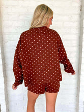 Load image into Gallery viewer, Polka Dot Fever Brown Set