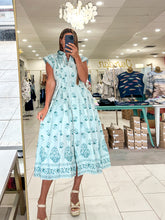 Load image into Gallery viewer, Strong Personality Blue Dress