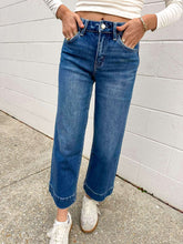 Load image into Gallery viewer, Let It Rain High Rise Crop Wide Trouser