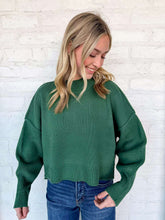 Load image into Gallery viewer, That’s So True Dark Green Sweater
