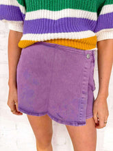 Load image into Gallery viewer, Washed Up Denim Skort