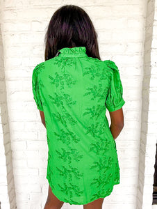 Way I Talk Green Dress