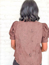 Load image into Gallery viewer, Create A Masterpiece Brown Top