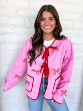 Load image into Gallery viewer, Tell All Pink Jacket