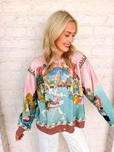 Load image into Gallery viewer, Queen Of Sparkles Multi Nutcracker Ballet Scene Cardigan ￼