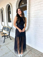Load image into Gallery viewer, Dotted With The Truth Black Dress