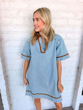 Load image into Gallery viewer, Excuse Me Denim Dress