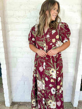 Load image into Gallery viewer, Cheers To Me Merlot Dress