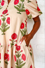 Load image into Gallery viewer, Left Behind Cream Dress