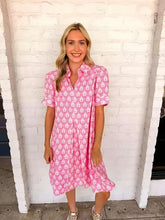 Load image into Gallery viewer, In The Middle Pink Printed Dress