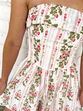 Load image into Gallery viewer, Rivers Will Come Floral Smocked Romper