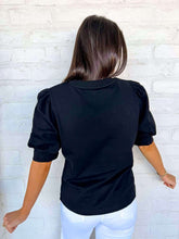 Load image into Gallery viewer, Stay Tuned Black Top