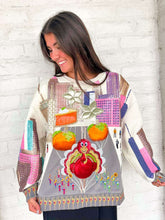 Load image into Gallery viewer, Queen Of Sparkles Multi Thanksgiving Day Parade Sweatshirt