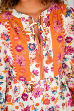 Load image into Gallery viewer, Lay Low Ivory Floral Dress