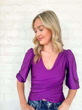 Load image into Gallery viewer, Half Way Thru Purple Top