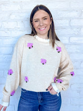 Load image into Gallery viewer, Essence Of Summer Cream Sweater