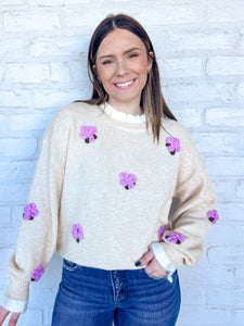 Essence Of Summer Cream Sweater