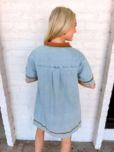 Load image into Gallery viewer, Excuse Me Denim Dress