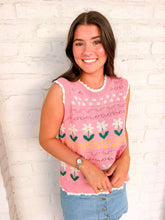 Load image into Gallery viewer, Loyal Keeper Floral Pink Top