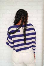 Load image into Gallery viewer, More To Come Denim Sweater