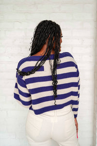 More To Come Denim Sweater