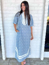 Load image into Gallery viewer, Vibe For The Day Blue Dress