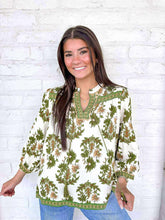 Load image into Gallery viewer, Know It All Olive Top