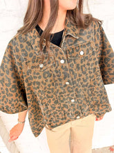 Load image into Gallery viewer, Tell Me Now Brown Jacket Top