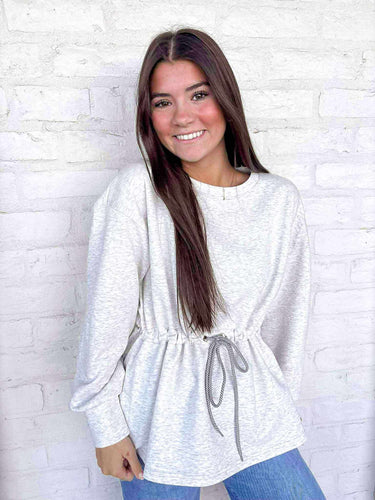 On Going Support Gray Top