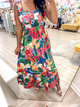 Load image into Gallery viewer, Sweetheart Punch Red Multi Dress