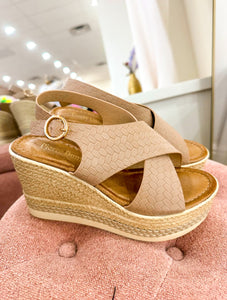 Passion Nude Wedge