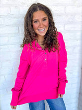 Load image into Gallery viewer, Basic Love Fuchsia Hoodie