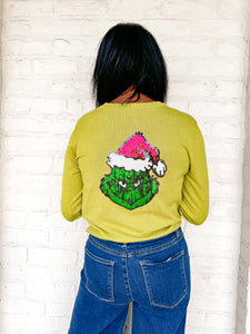 Jordan Amanda Exclusive “In My Grinch Era” Sweater