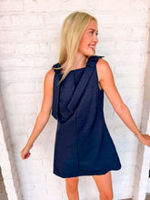 Load image into Gallery viewer, Fulfill Your Dreams Deep Navy Dress