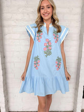 Load image into Gallery viewer, Please Excuse The Mess Sky Dress