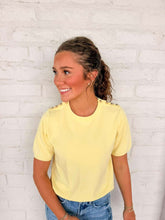 Load image into Gallery viewer, For The Moment Yellow Top
