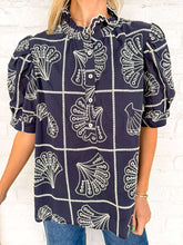 Load image into Gallery viewer, Sweet Escape Navy Top