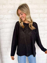 Load image into Gallery viewer, One Way Black Top