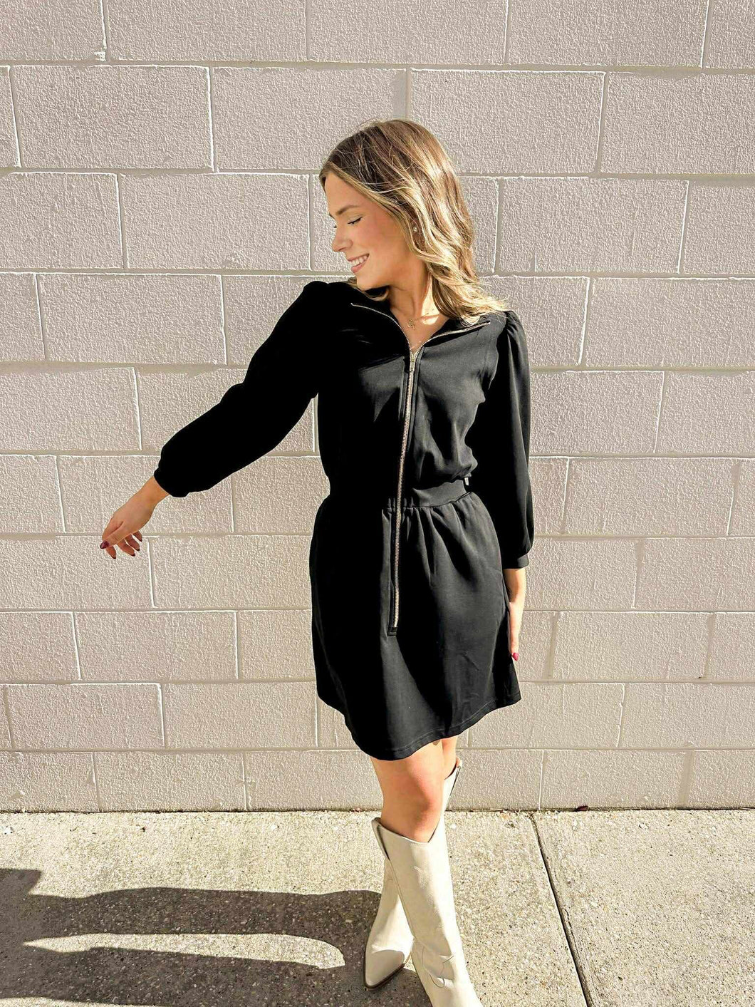 Delightful Comfort Black Dress
