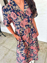 Load image into Gallery viewer, Near And Dear Navy Dress
