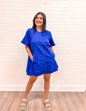 Load image into Gallery viewer, No Complaints Dress Royal