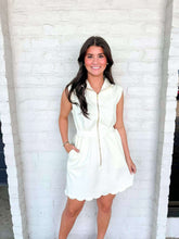 Load image into Gallery viewer, Out Of My Way Cream Dress