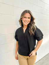 Load image into Gallery viewer, Right From The Start Black Top