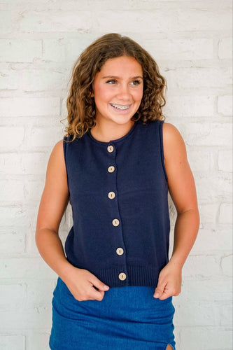 Keep The Style Navy Top