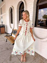 Load image into Gallery viewer, Fields Of Spring White Skirt Set