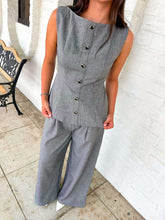 Load image into Gallery viewer, The New Start Grey Pant Set