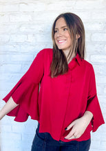 Load image into Gallery viewer, Higher Heights Burgundy Top