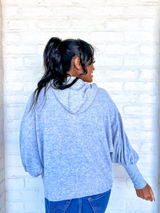 On The Go Warmth Grey Hoodie