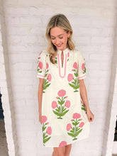 Load image into Gallery viewer, Keep Your Half Cream Dress