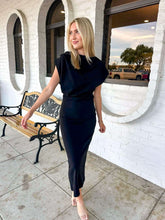 Load image into Gallery viewer, Save This Feeling Black Dress